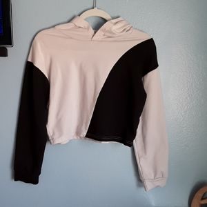Cropped long sleeve Hoodie